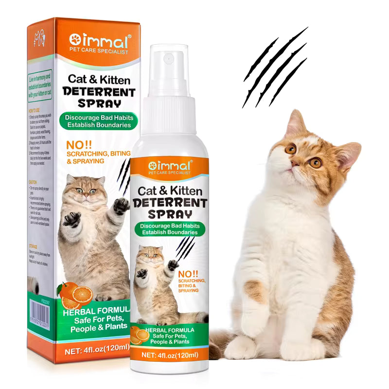 120ml Cat Deterrent Spray for Furniture, Sofas & Indoor Plants