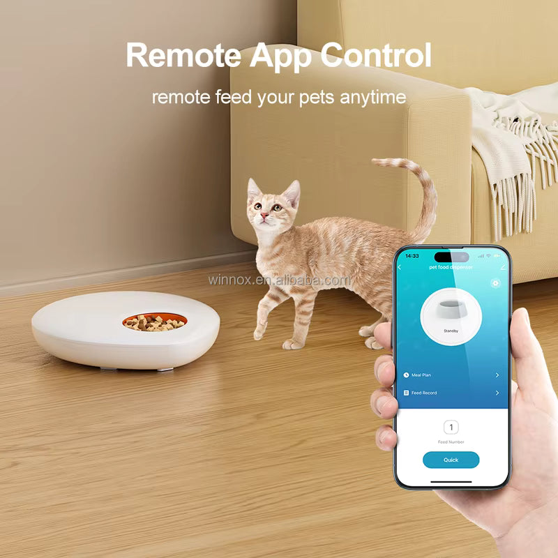 Smart Dry & Wet Food Automatic Pet Feeder