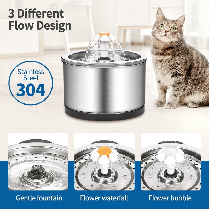 2.5L Cat Water Fountain with Filter – Fresh Flow Hydration for Cats & Small Dogs