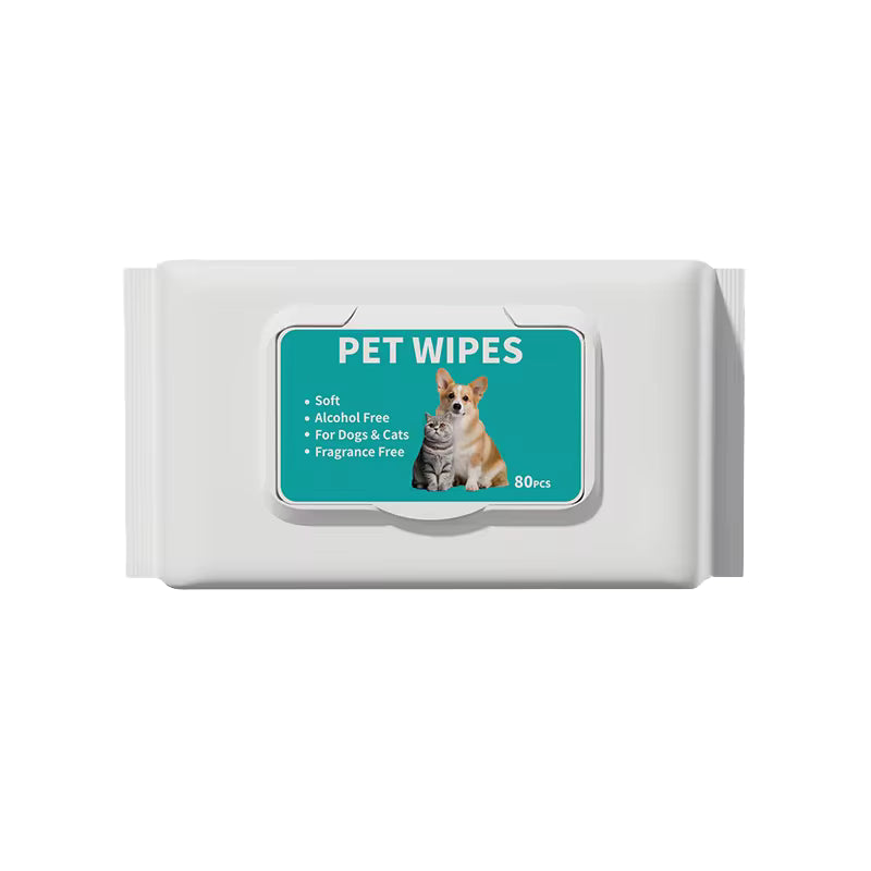 Biodegradable Cat Cleaning Wipes for Paws, Body & Bum — Gentle Daily Freshness Between Baths