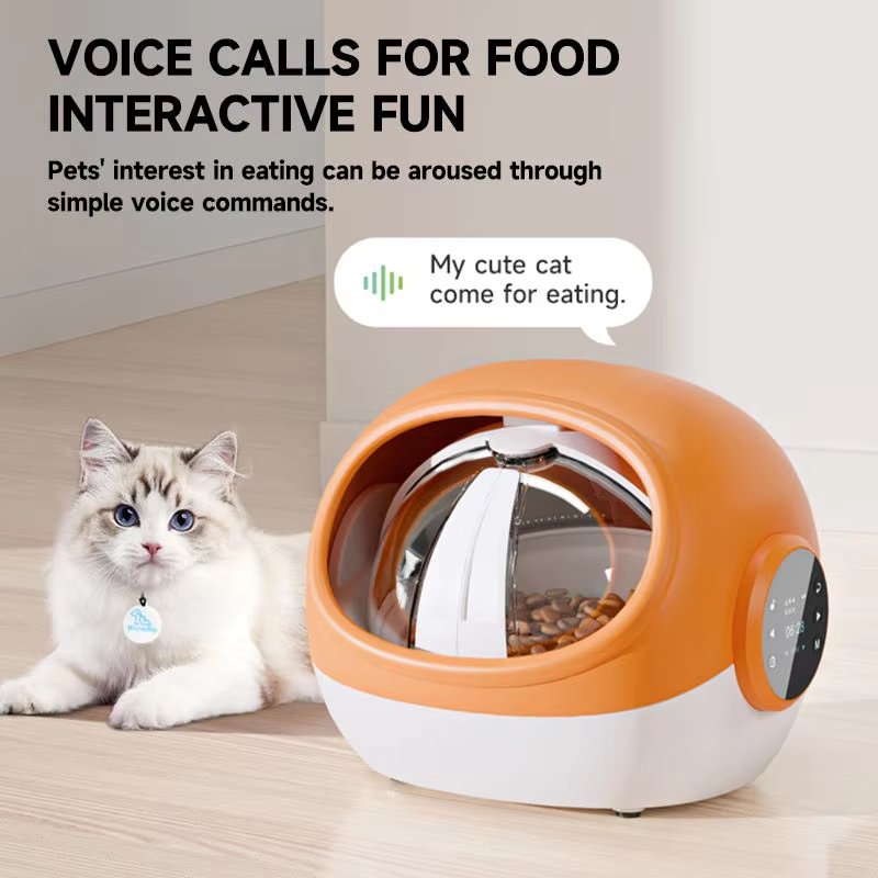 Smart RFID Cat Feeder with Collar Tag – Anti-Food-Stealing Automatic Pet Feeder