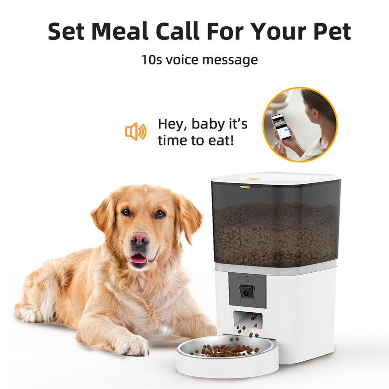 Active PerformanceSmart WiFi Cat & Dog Feeder with Stainless Steel Bowl –  App Control