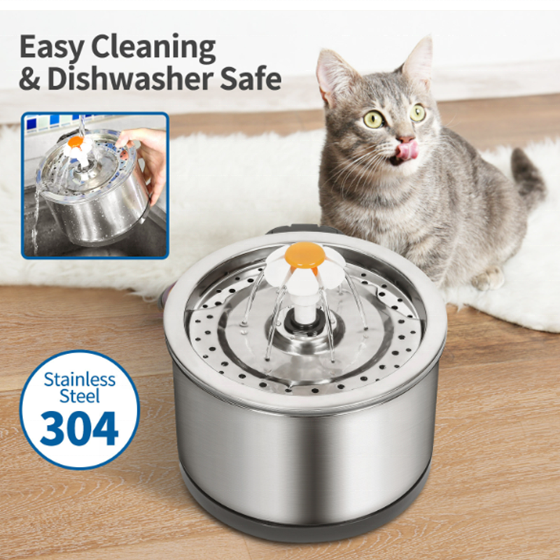 2.5L Cat Water Fountain with Filter – Fresh Flow Hydration for Cats & Small Dogs