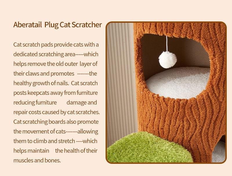 Floor-to-Ceiling Cat Climbing Tower with Multi-Level Perches, Scratch Zones & Cozy Hideouts