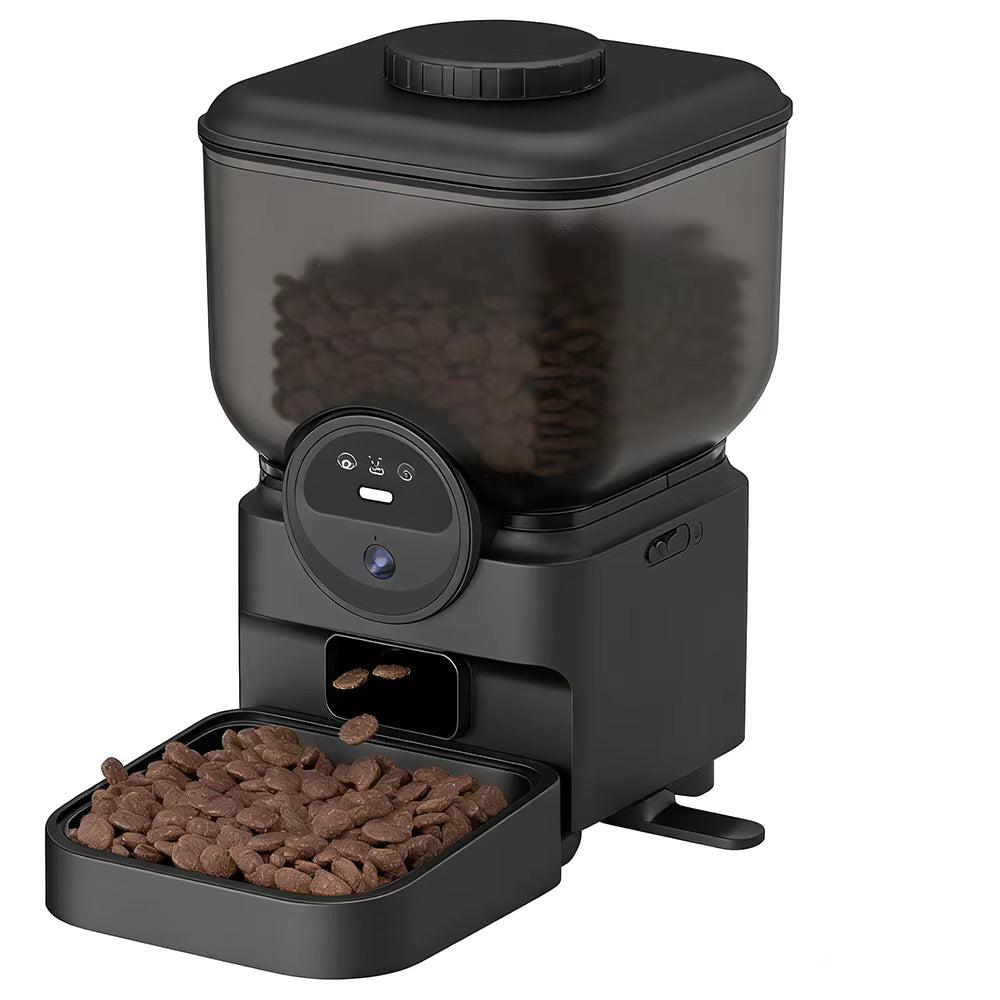 6.5L Smart Cat Feeder with Camera, App Control & Timed Feeding