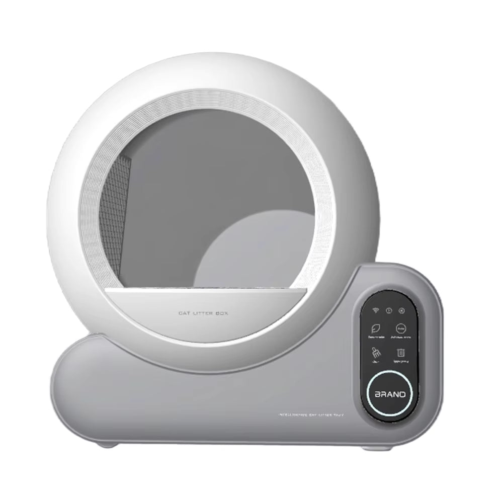 Smart Automatic Cat Litter Box with App Control, Odor-Reducing Design & Spacious 70L Interior